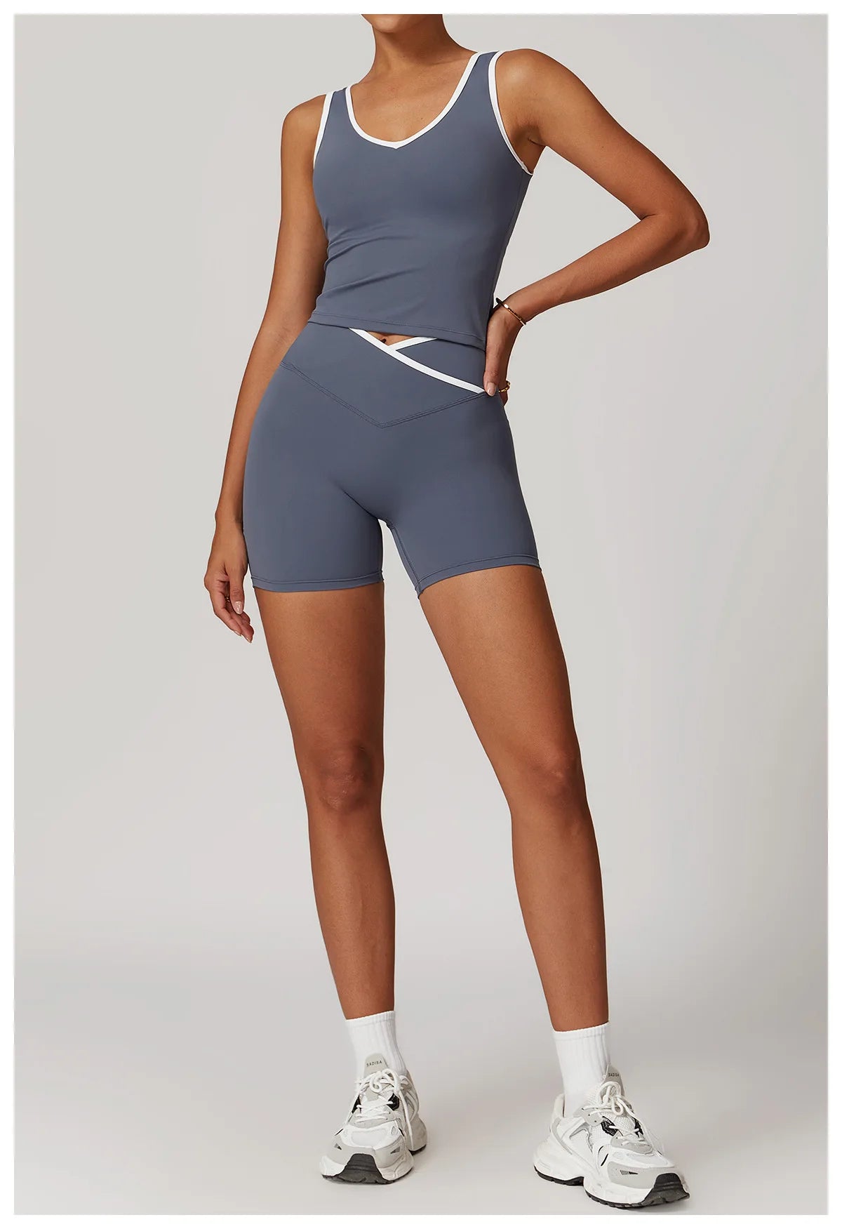 Women 2PCS Yoga Suit Gym Sportswear Sports Set Fitness Tracksuits Workout Breathable Bra Loose Bell-bottoms Leggings Yoga Sets
