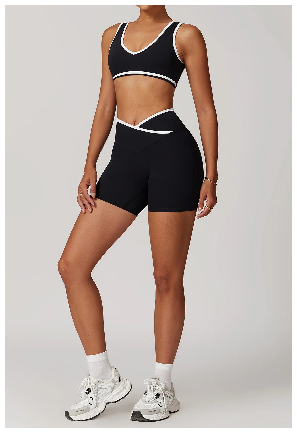 Women 2PCS Yoga Suit Gym Sportswear Sports Set Fitness Tracksuits Workout Breathable Bra Loose Bell-bottoms Leggings Yoga Sets