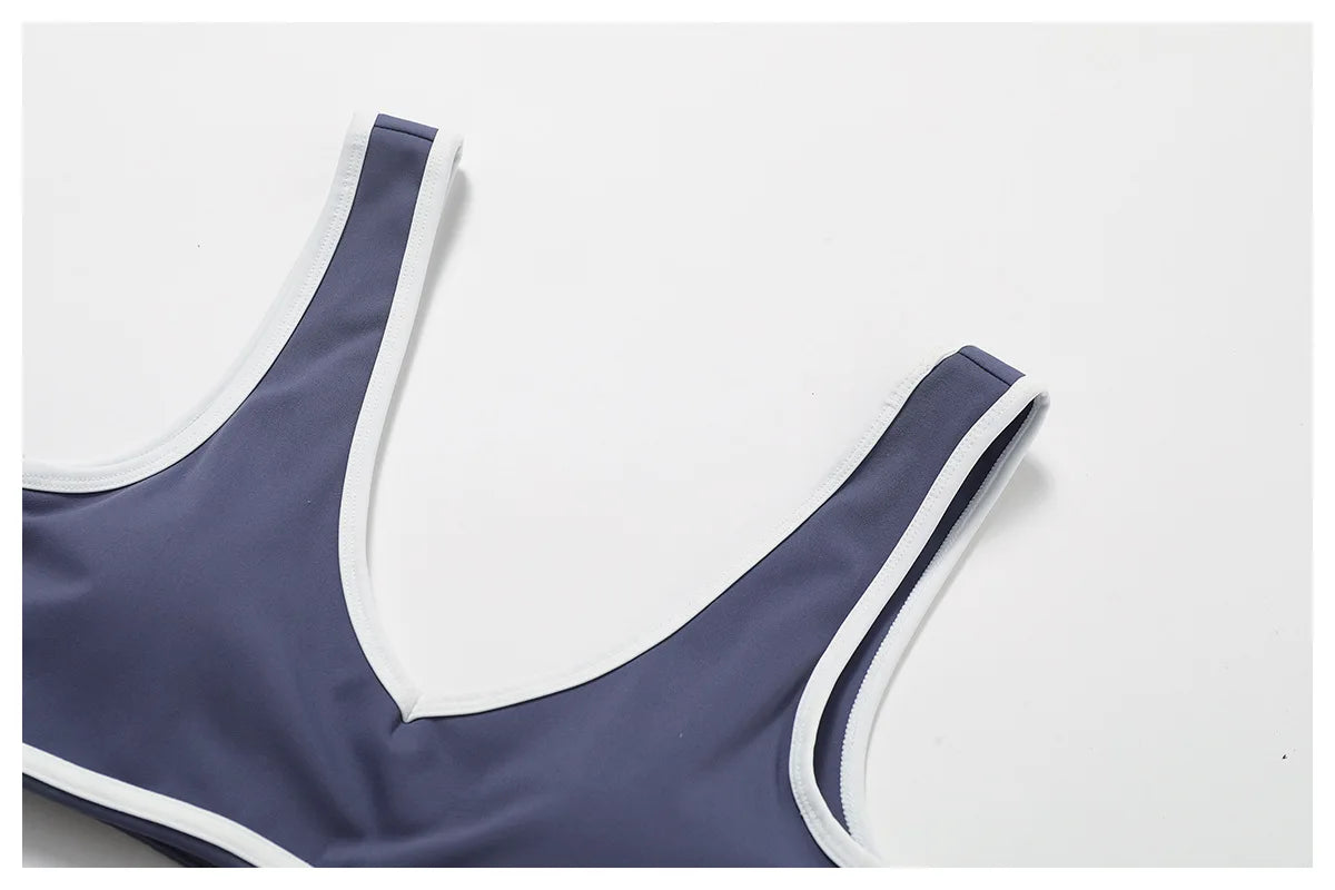 Women 2PCS Yoga Suit Gym Sportswear Sports Set Fitness Tracksuits Workout Breathable Bra Loose Bell-bottoms Leggings Yoga Sets