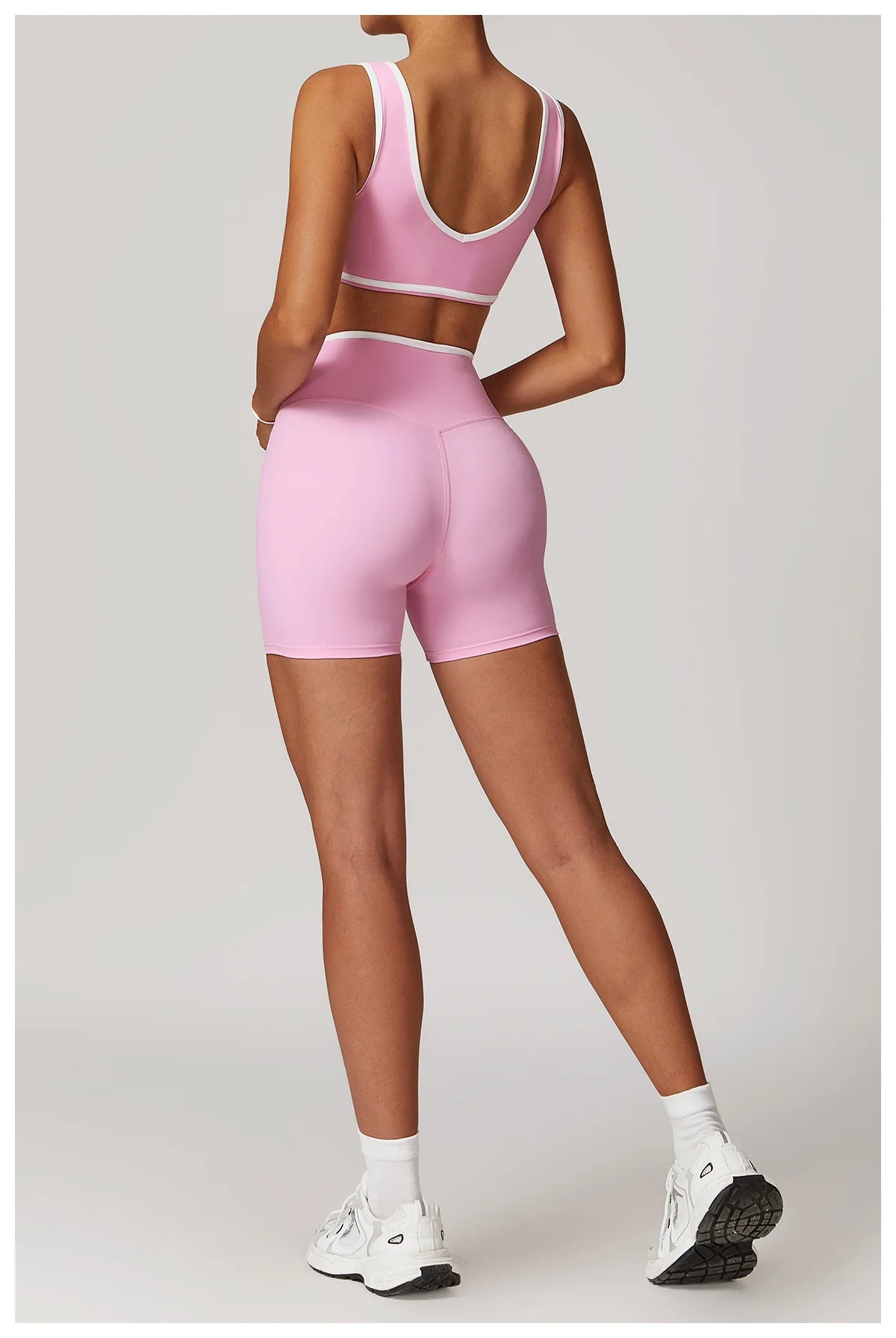 Women 2PCS Yoga Suit Gym Sportswear Sports Set Fitness Tracksuits Workout Breathable Bra Loose Bell-bottoms Leggings Yoga Sets